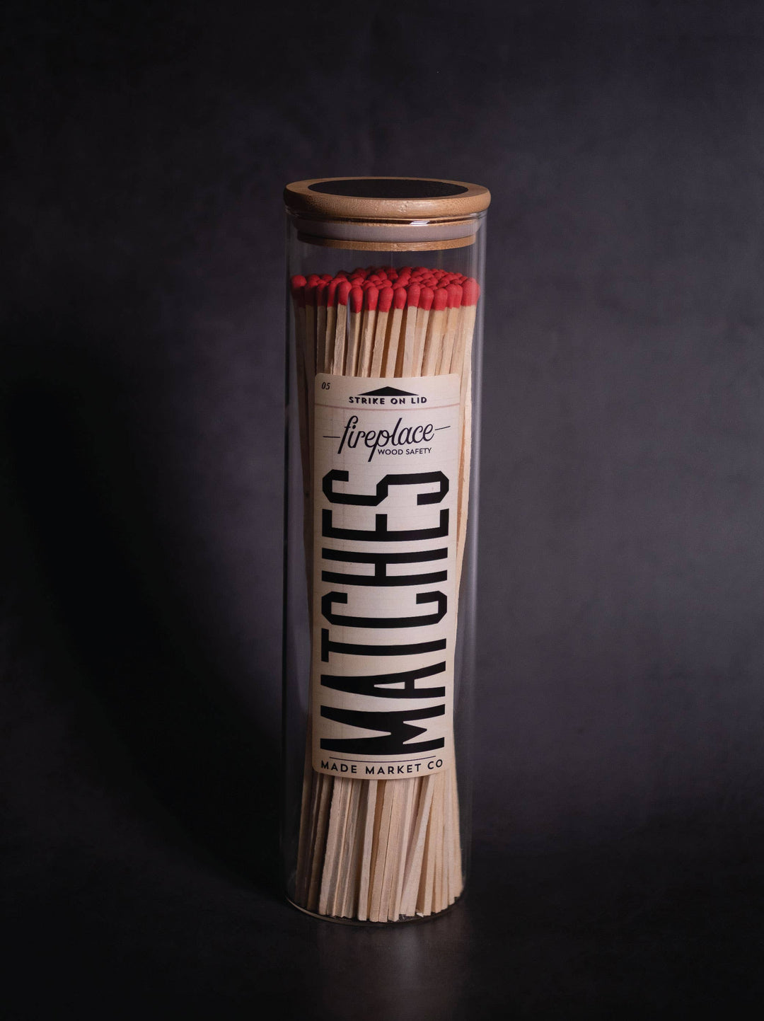 Fireplace vintage Apothecary Matches - 9 color options