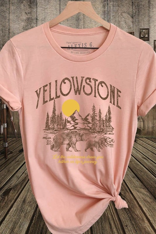 Vintage Yellowstone Graphic Tee