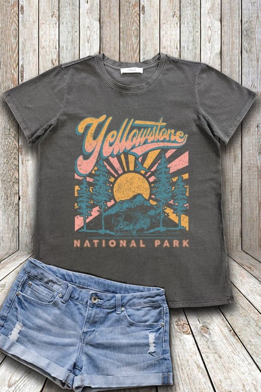 Yellowstone National Park Graphic Tee