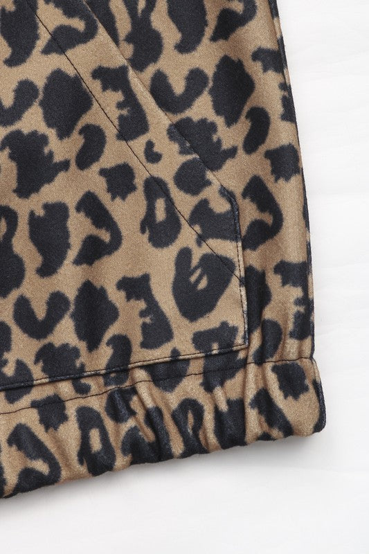 Leopard Bomber Jacket