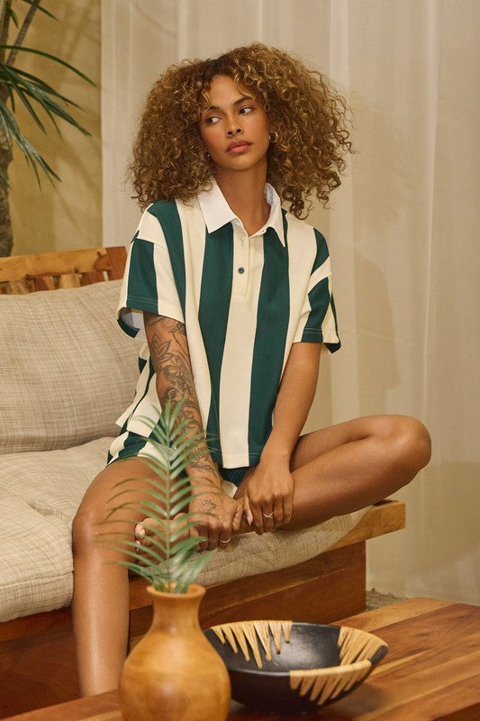 Rugby Top & Shorts Set