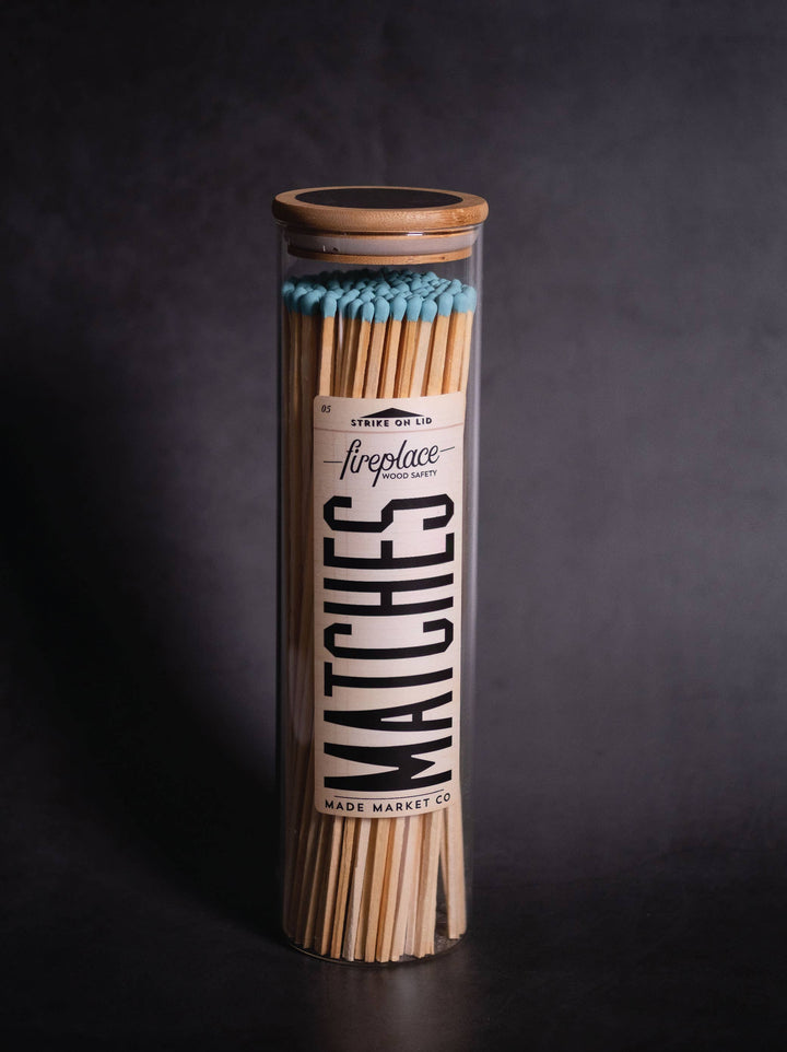 Fireplace vintage Apothecary Matches - 9 color options