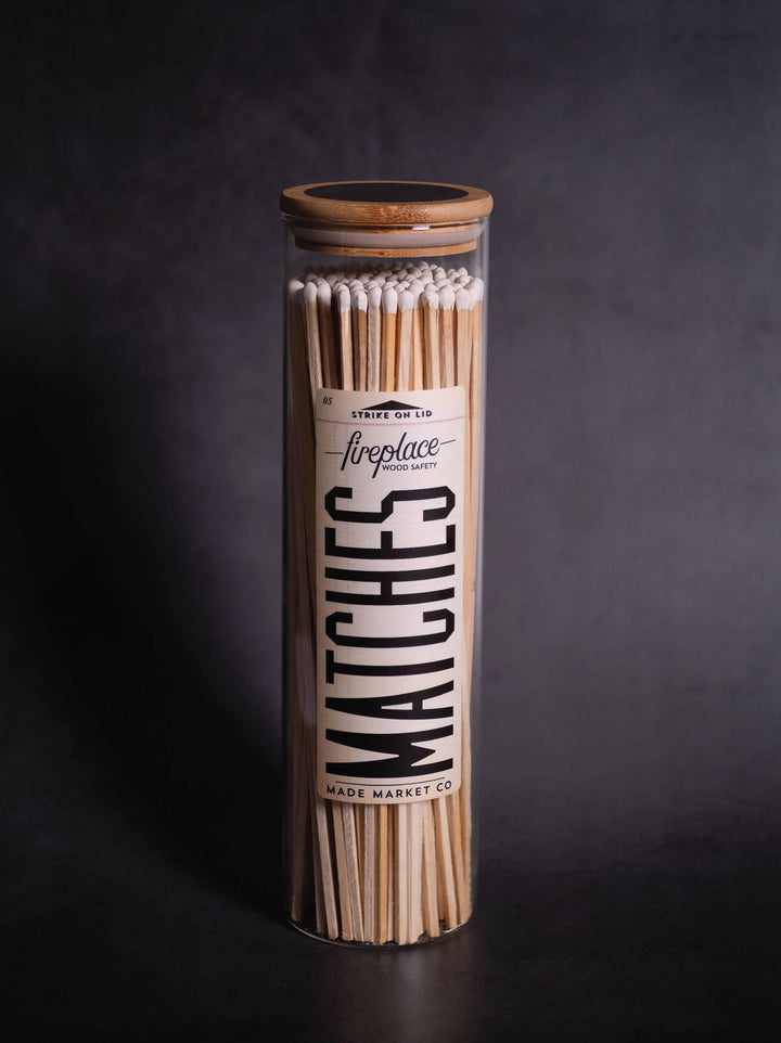 Fireplace vintage Apothecary Matches - 9 color options