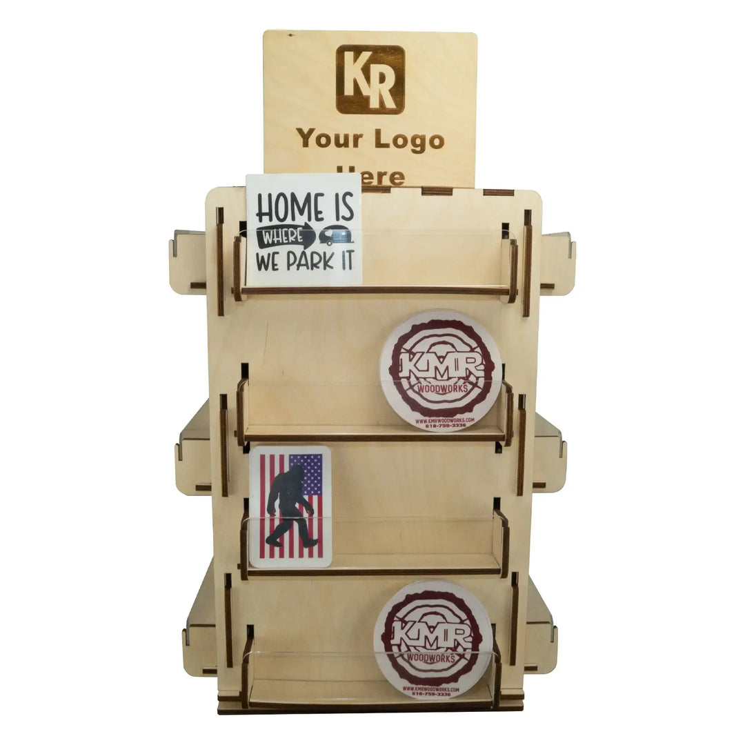 16 Shelf Sticker Display