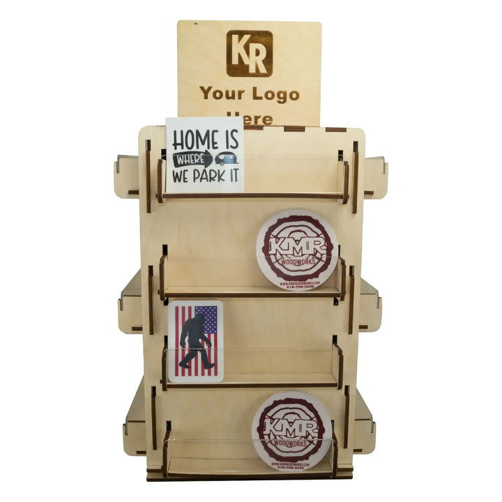16 Shelf Sticker Display