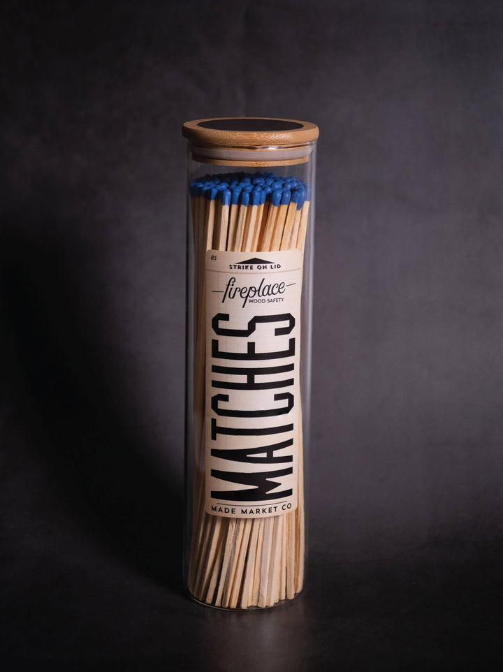 Fireplace vintage Apothecary Matches - 9 color options