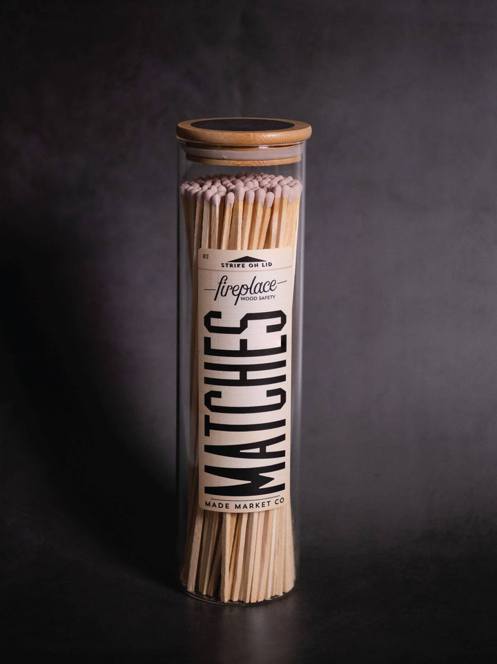 Fireplace vintage Apothecary Matches - 9 color options