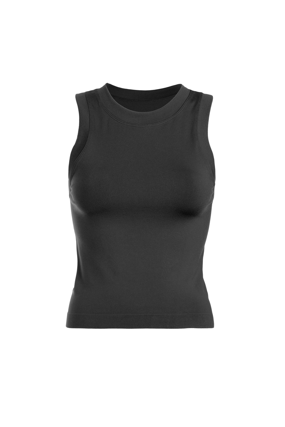 High Neck Think Strap Tank