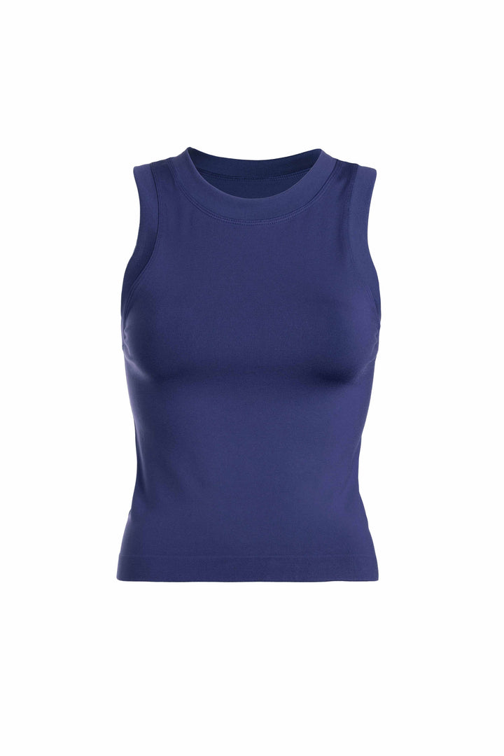 High Neck Think Strap Tank