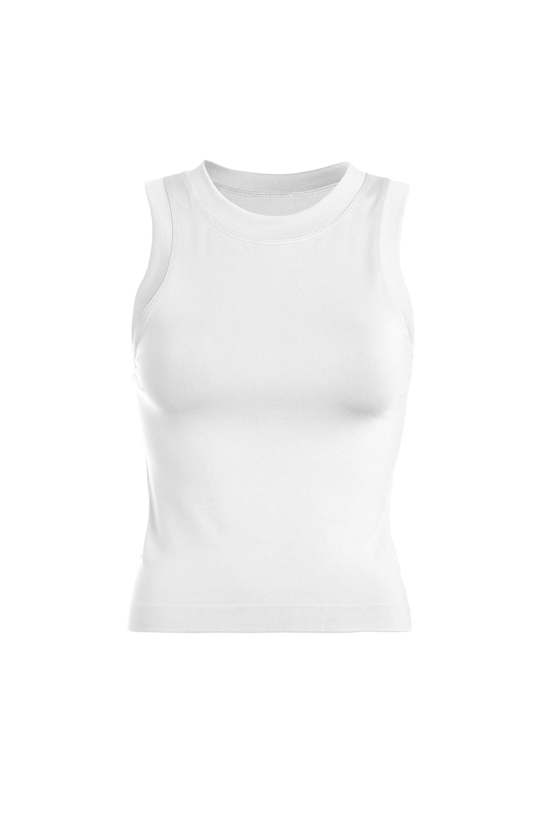 High Neck Think Strap Tank