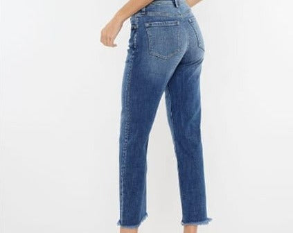 KanCan High Rise Slim Straight