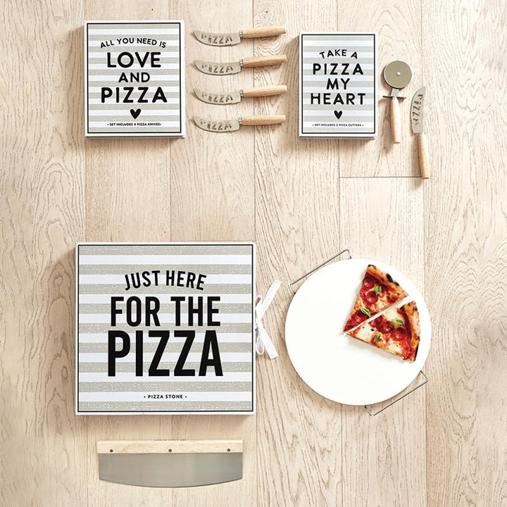 Pizza Cutter Book Box - Take a Pizza My Heart