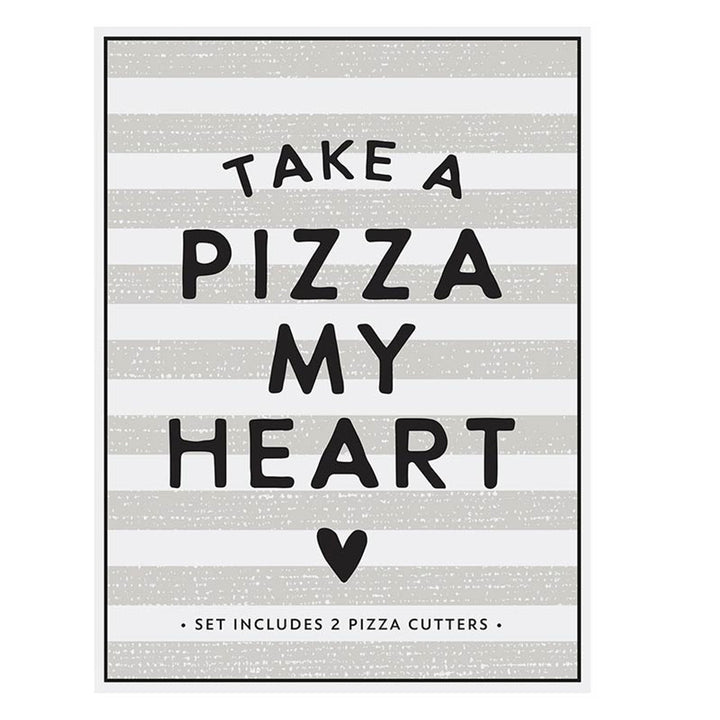 Pizza Cutter Book Box - Take a Pizza My Heart