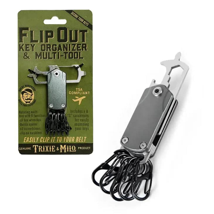 Flip Out Key Organizer and Multitool