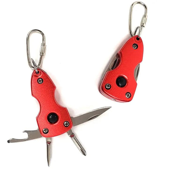 "Thinga-Ma-Bob" Keyring Flashlight Multi Tool Keyring Organizer