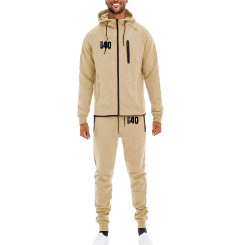 North 40 Mens Full Zip Sweat Pant Sweat Set