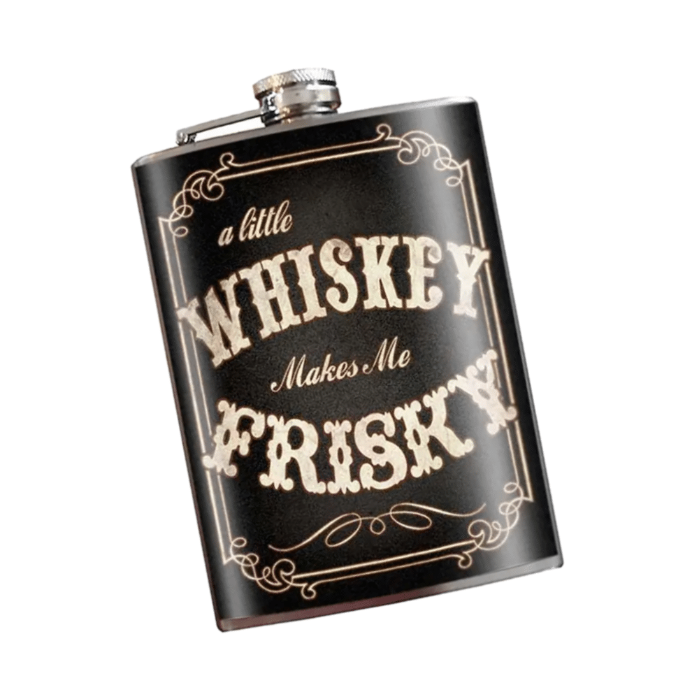 Trixie & Milo Vintage 8 oz. Liquor Flasks