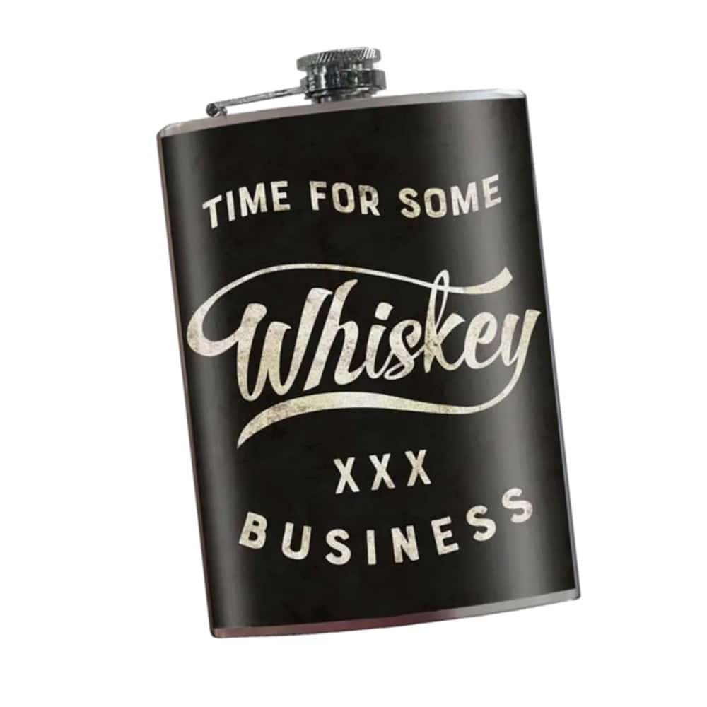 Trixie & Milo Vintage 8 oz. Liquor Flasks