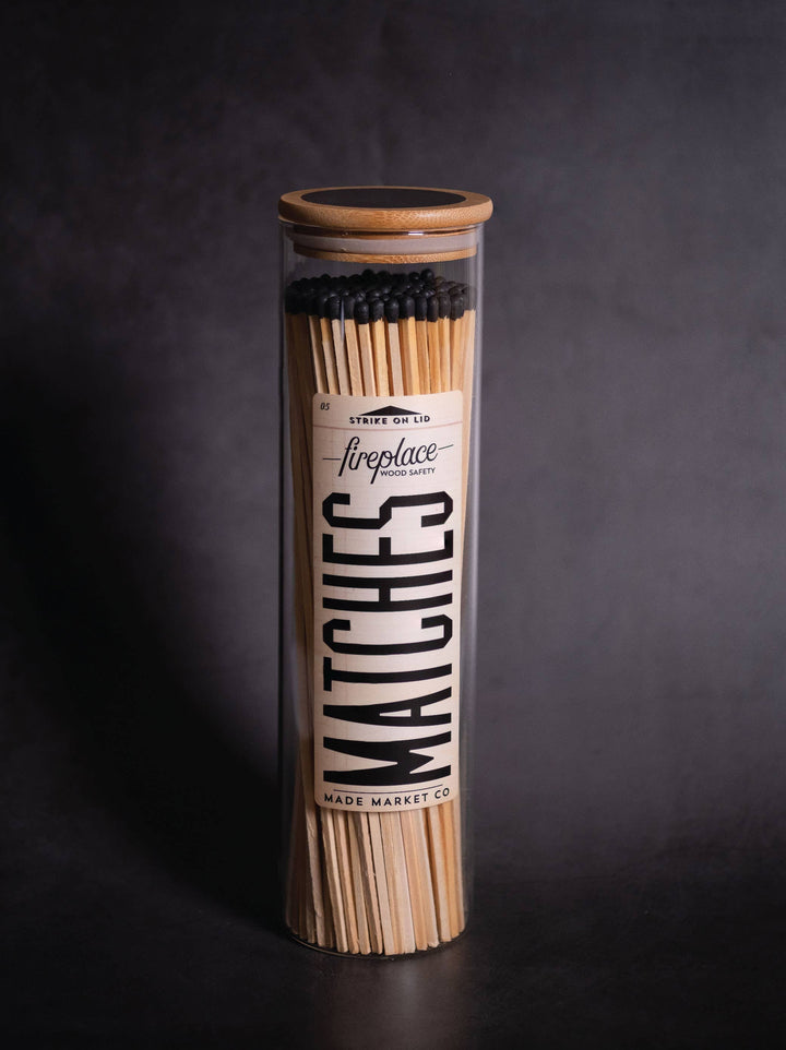 Fireplace vintage Apothecary Matches - 9 color options