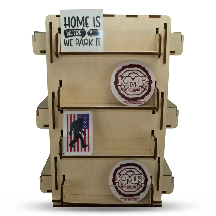 16 Shelf Sticker Display