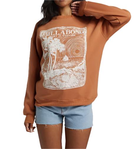 Billabong® Paradise Is Here Crew Neck Sweatshirt