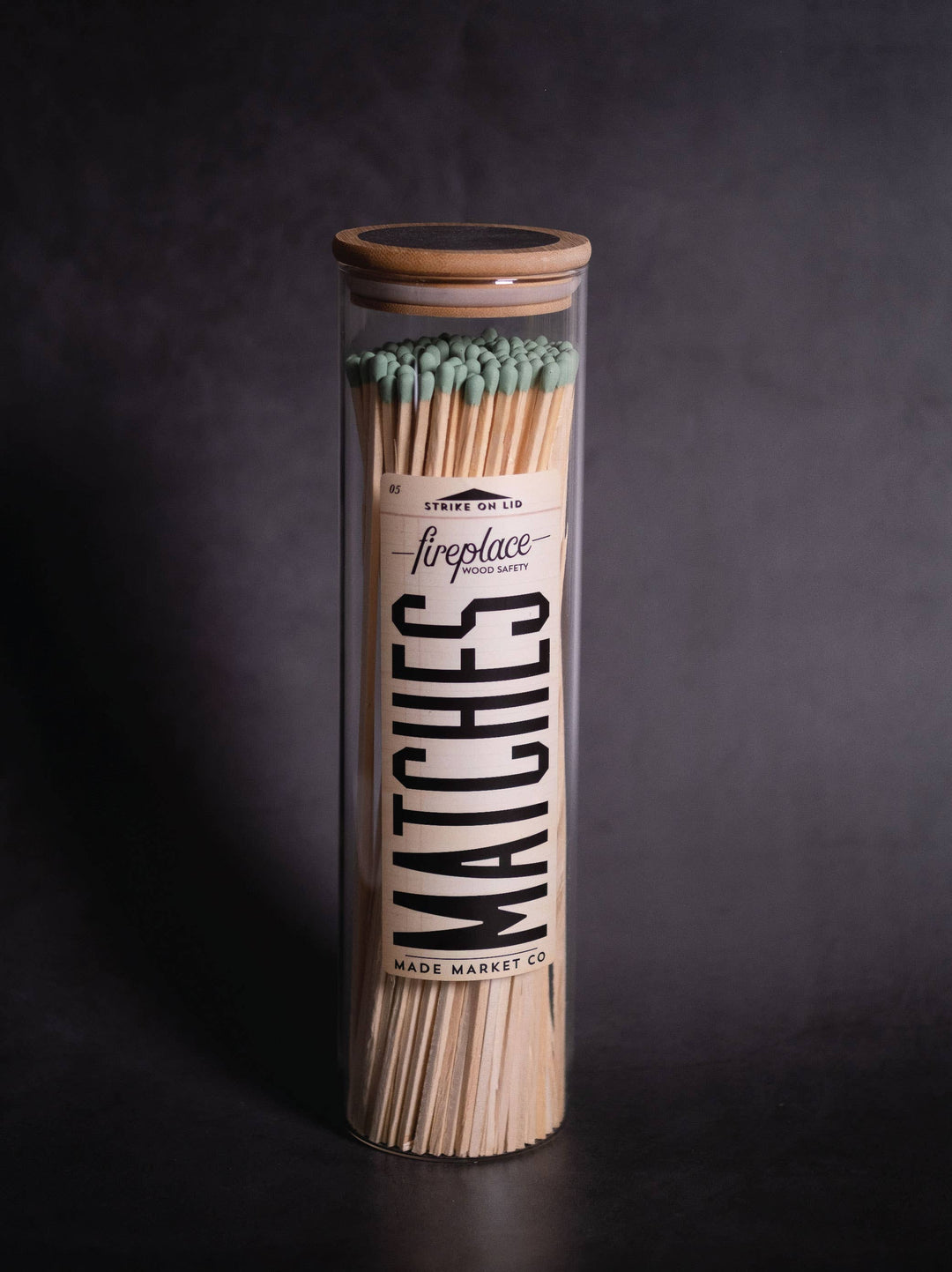 Fireplace vintage Apothecary Matches - 9 color options