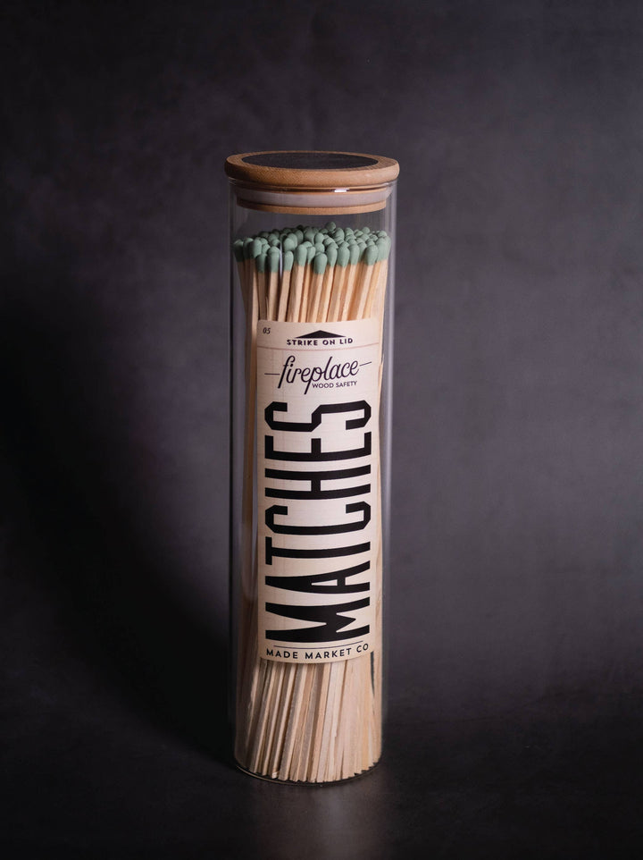 Fireplace vintage Apothecary Matches - 9 color options