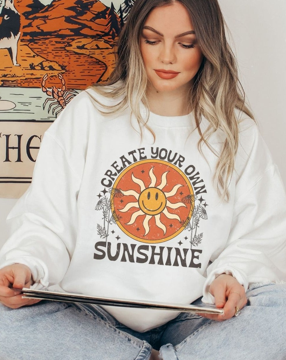 Create Your Own Sunshine Crewneck Sweatshirt