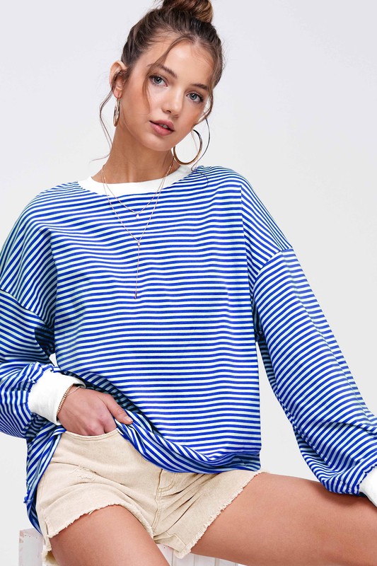 Hannah Striped Long Sleeve