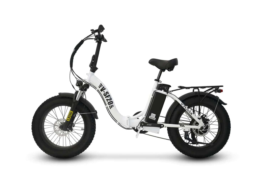 Vtuvia SF20 Step Thru Folding Fat Tire E Bike