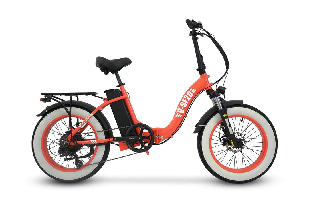 Vtuvia SF20 Step Thru Folding Fat Tire E Bike