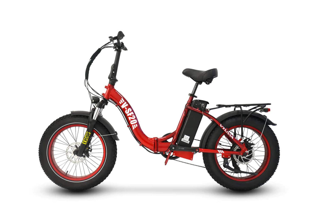 Vtuvia SF20 Step Thru Folding Fat Tire E Bike