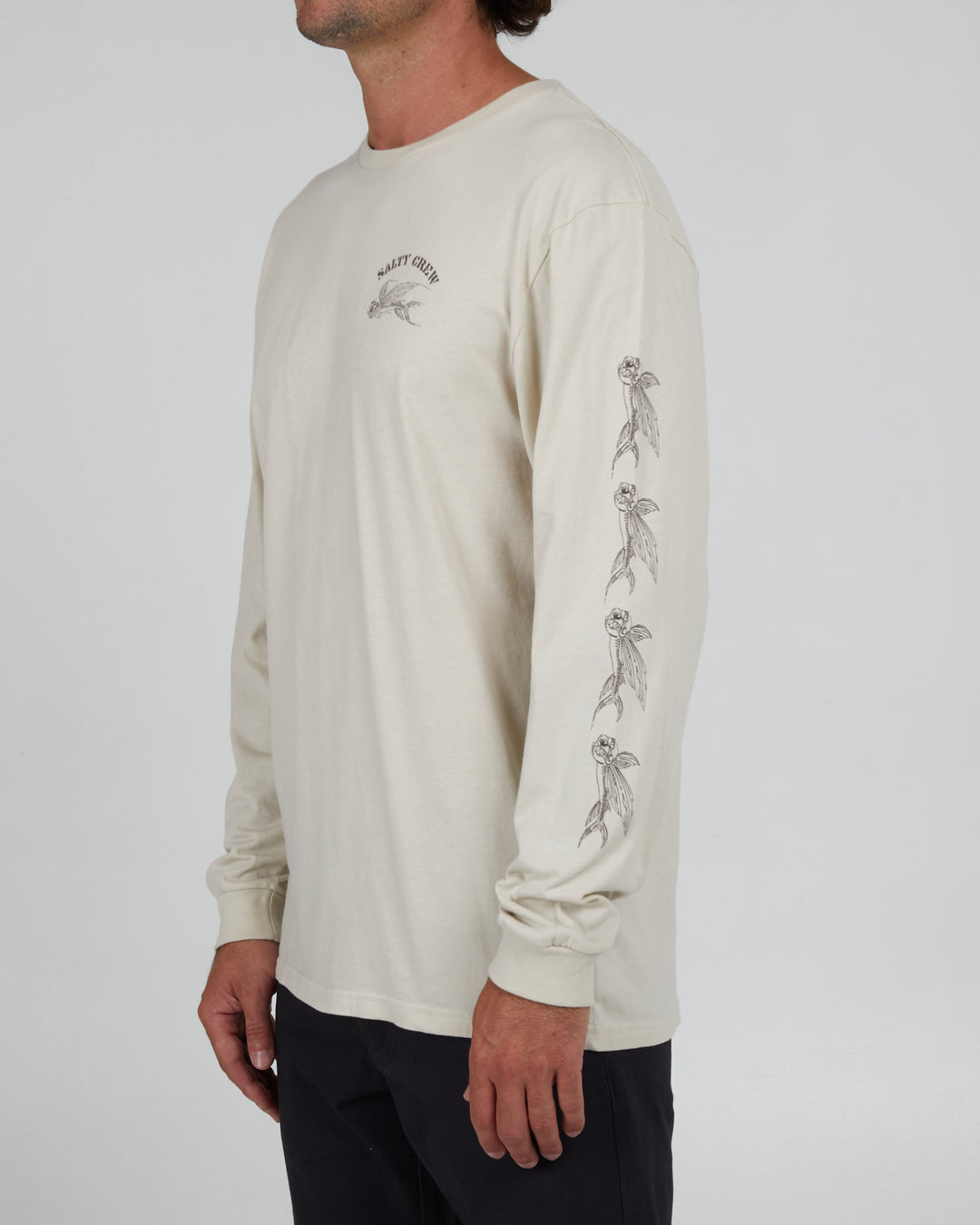 Salty Crew Kamikaze Bone Premium Long Sleeve Tee