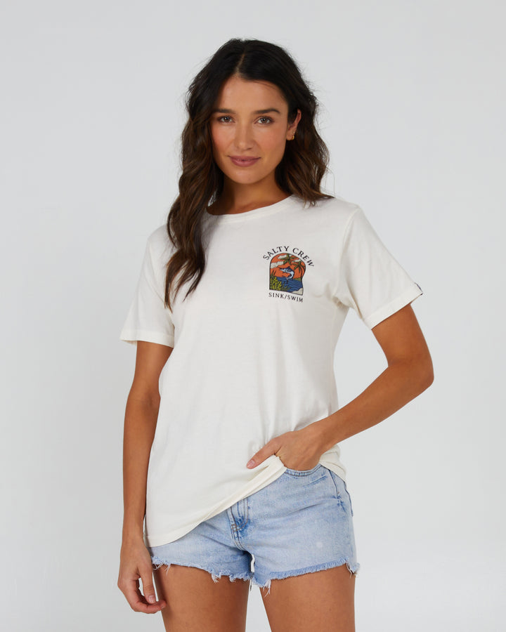 Salty Crew SAIL AWAY BOYFRIEND TEE