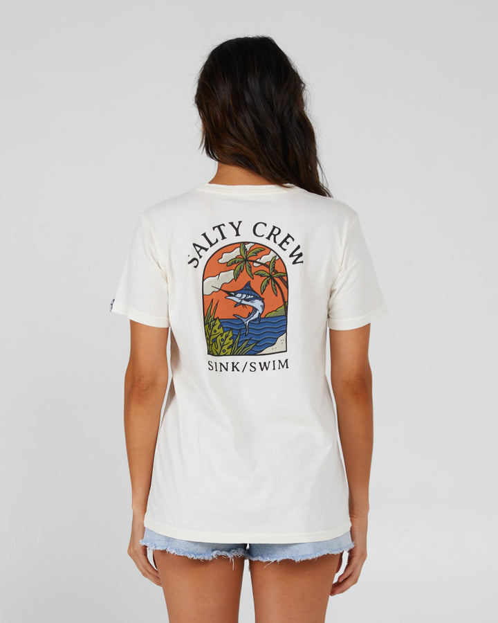 Salty Crew SAIL AWAY BOYFRIEND TEE