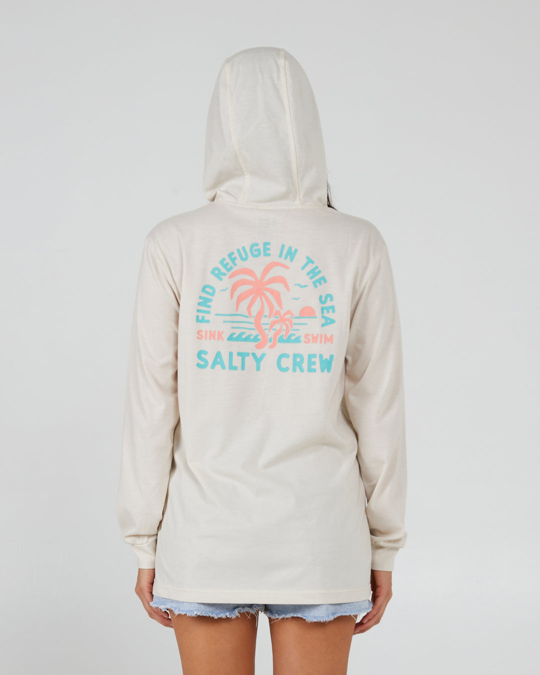 Salty Crew GOOD TIMES HOODED TECH T