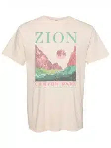 Zions national park tee