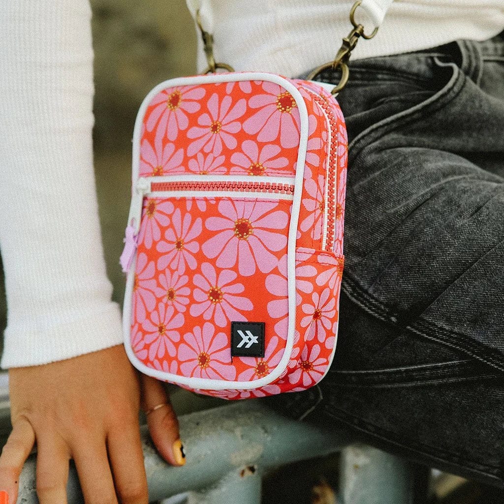 Thread Fanny Pack pink flower