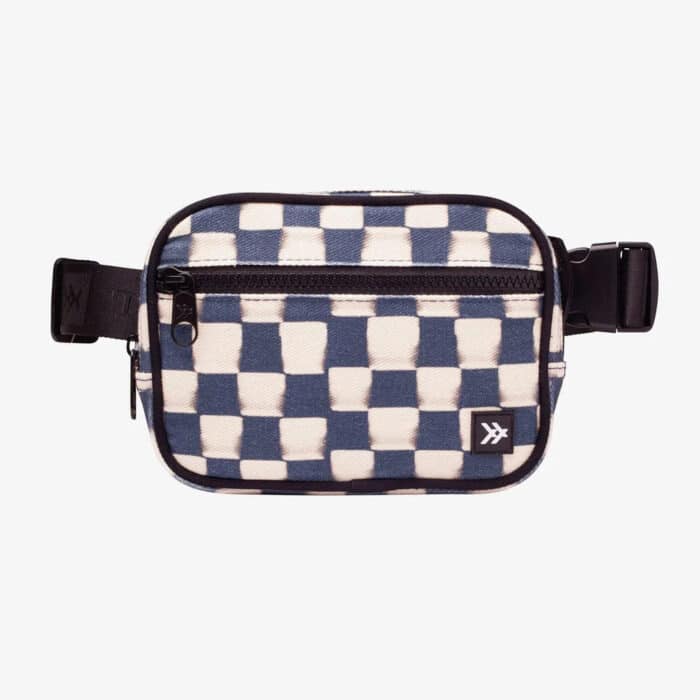 Thread Fanny Pack blue check