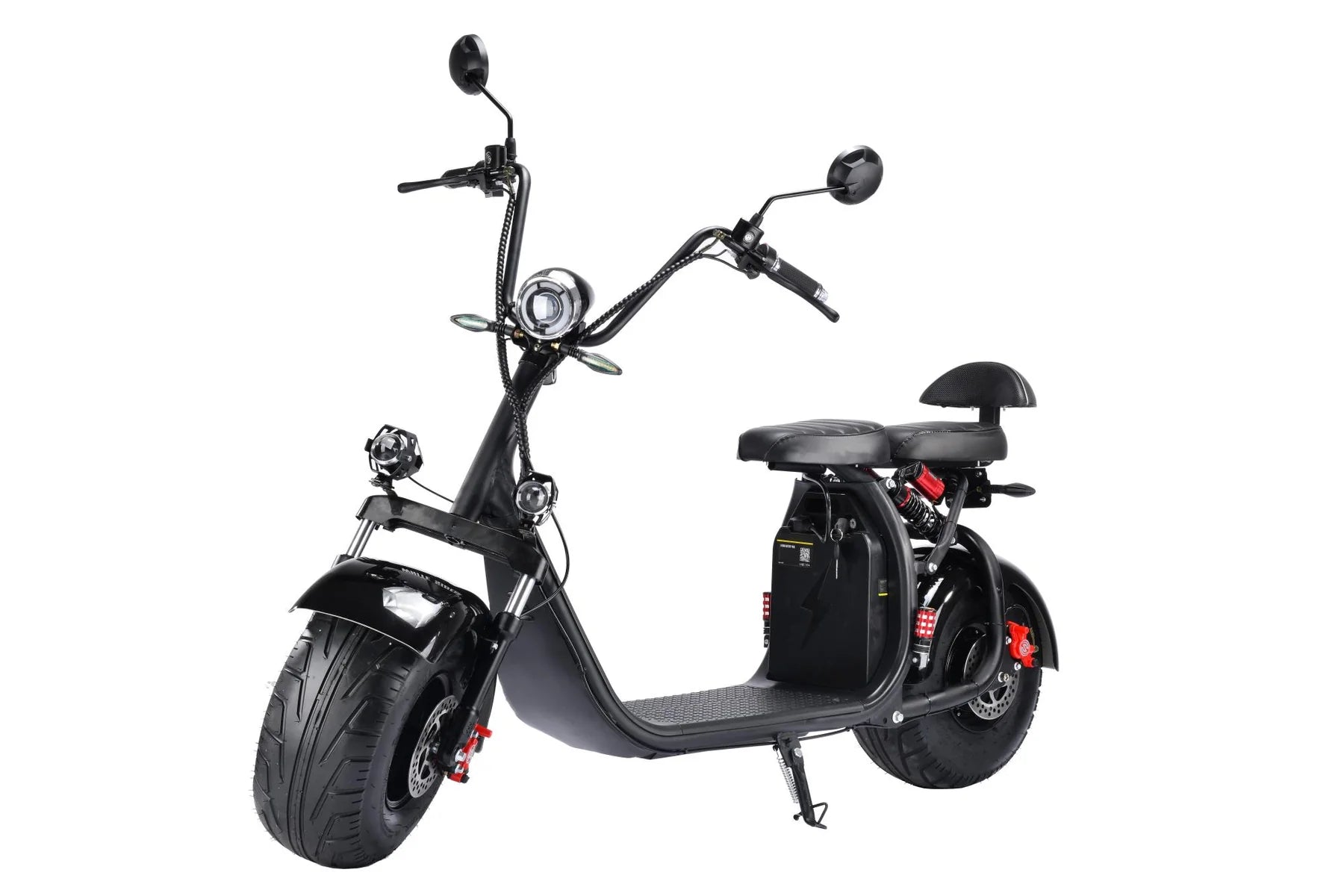 SoverSky X7 Fat Tire Black Lithium Scooter