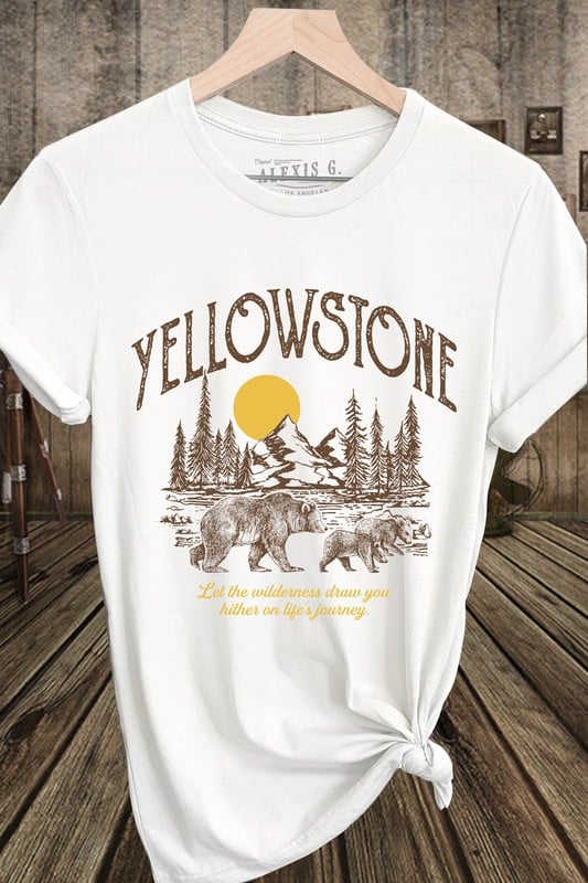 Vintage Yellowstone Graphic Tee