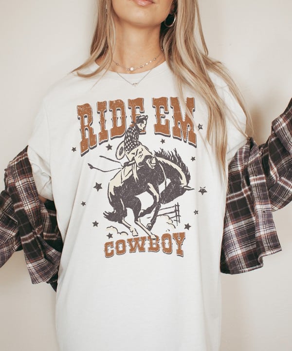 Ride Em Cowboy Graphic Tee